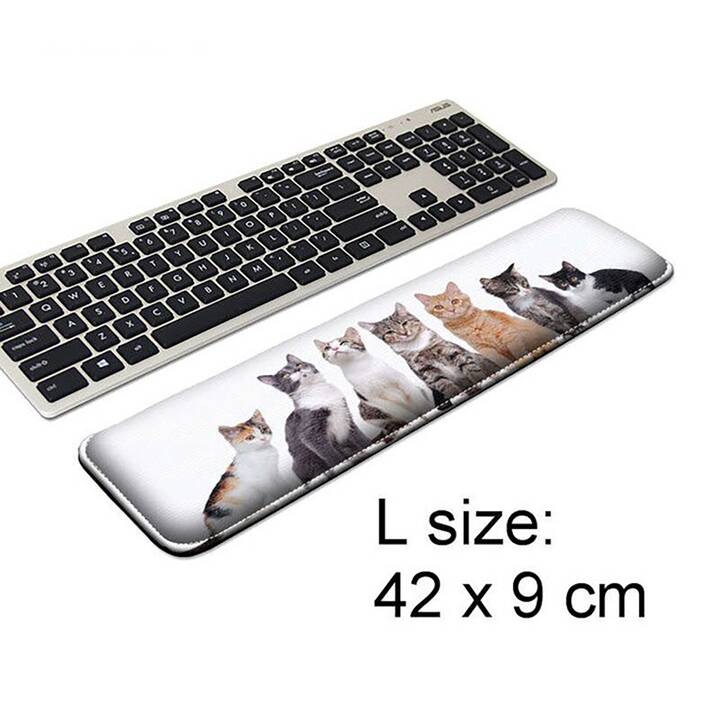 EG Huado Tastatur-Handgelenkpolster 42 x 10 x 2 cm - Tiere