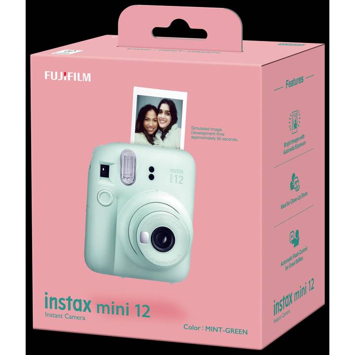 FUJIFILM Instax Mini 12 Mint Green (Vert pastel)