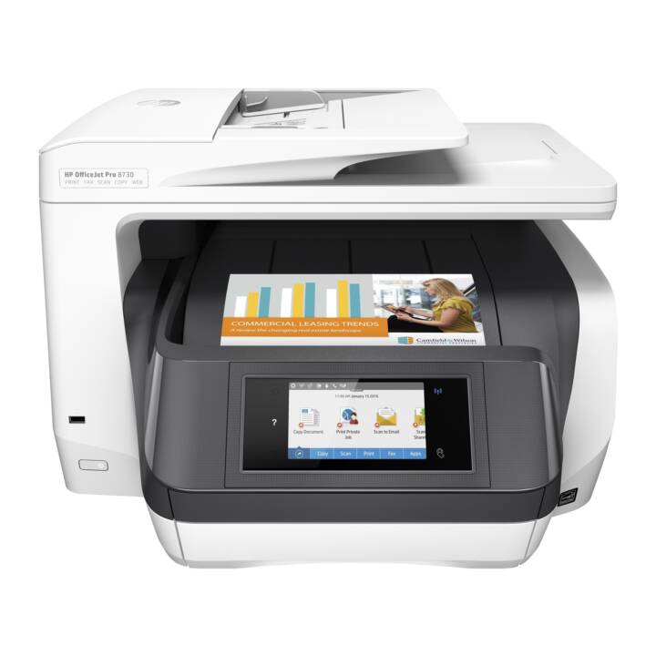 HP Pro 8730 (Tintenstrahl, Farbe, Wi-Fi, NFC)