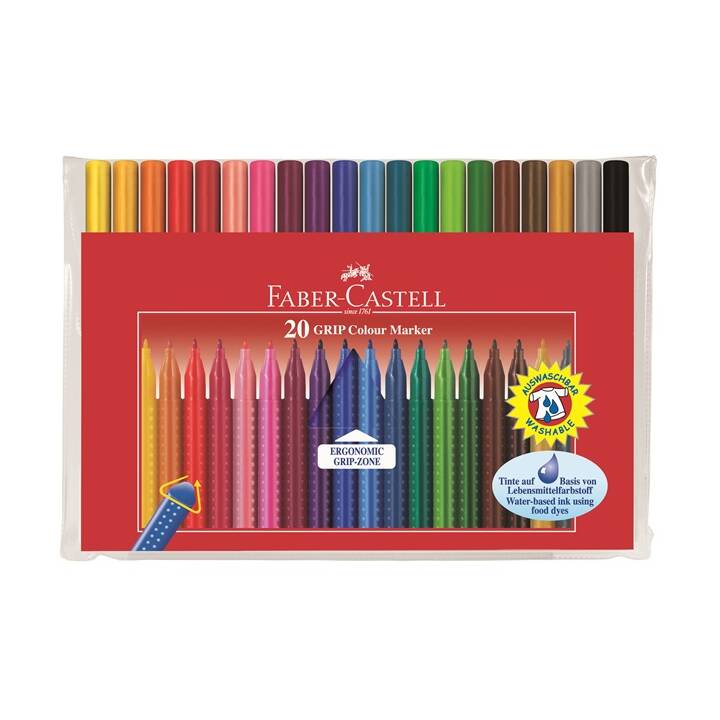 FABER-CASTELL Crayon feutre (Multicolore, 1 pièce)