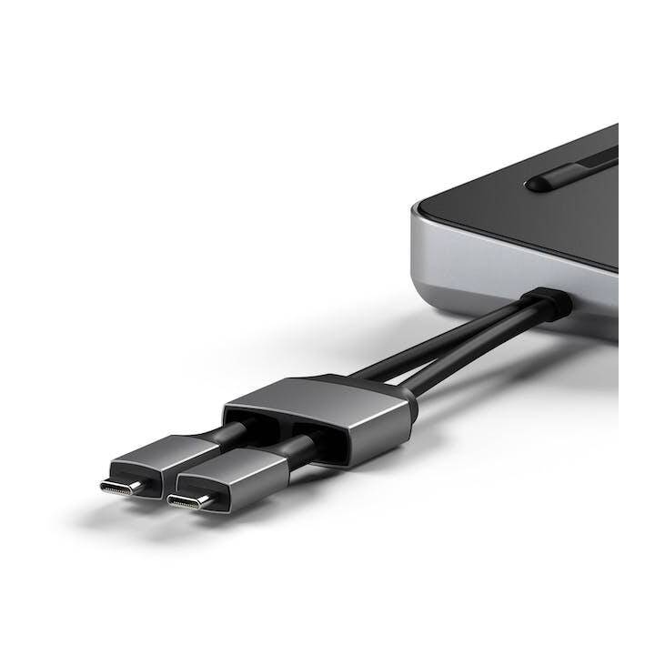 SATECHI  (9 Ports, RJ-45, DisplayPort, HDMI, USB Typ-C, USB Typ-A)