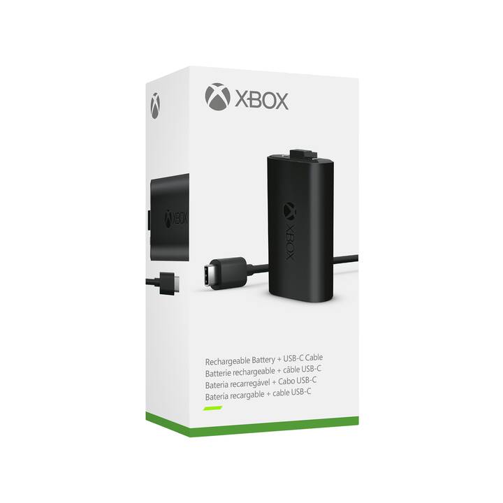 MICROSOFT Play & Charge Kit Stazione di carico (Microsoft Xbox Series X, Nero)