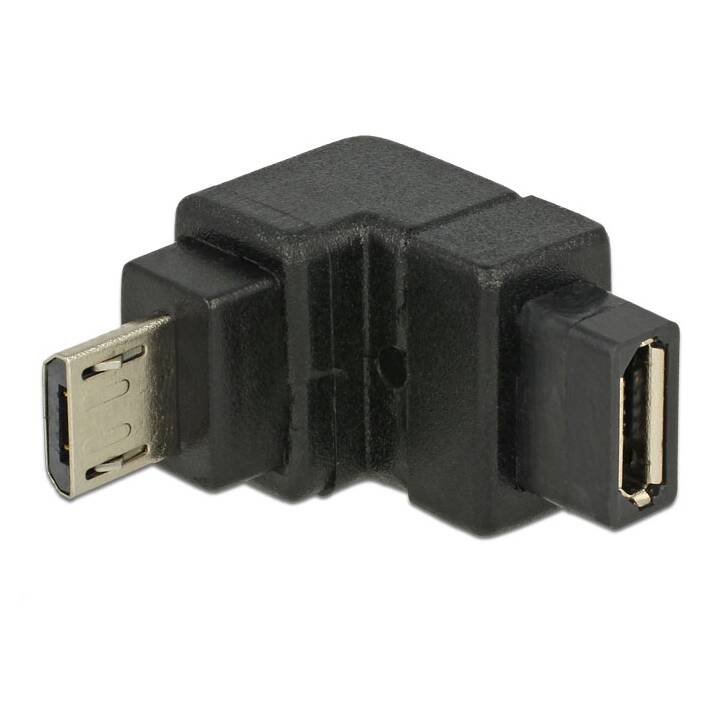 DELOCK Adattatore (Micro USB 2.0 di tipo B, Micro USB 2.0 di tipo B)
