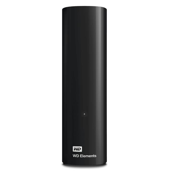 WD Elements Desktop (USB Typ-A, 12 TB, Schwarz)