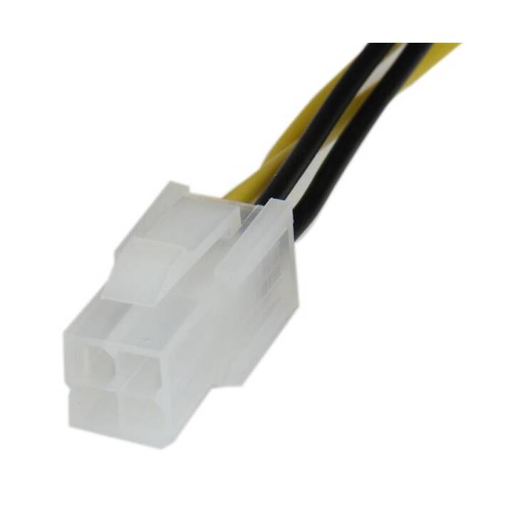 STARTECH.COM ATXP4EXT Stromanschlusskabel (ATX, 4 Pin, 20 cm)