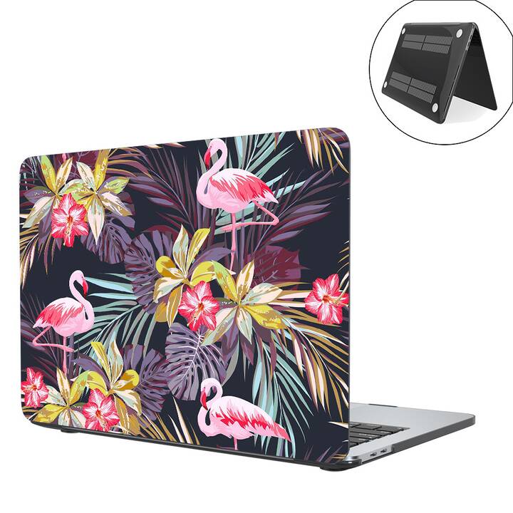 EG coque pour MacBook Air 13" Retina (2018 - 2020) - rose - flamant rose