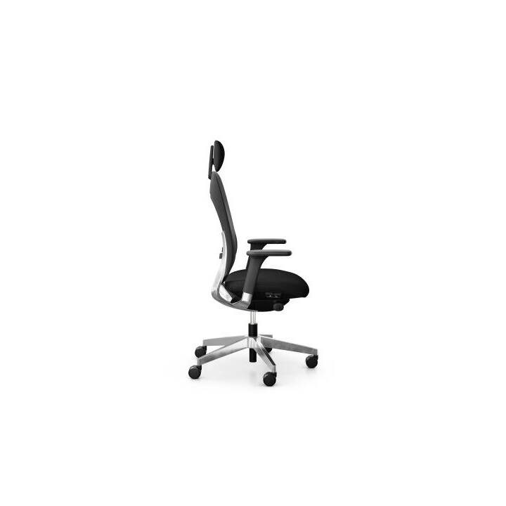 GIROFLEX 40 Comfort Plus Fauteuil de bureau piovant (Noir)