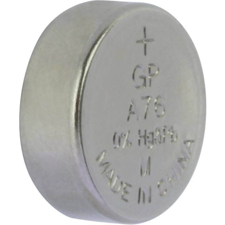GP A76  Batterie (LR44 / LR1154 / AG13, 5 pièce)