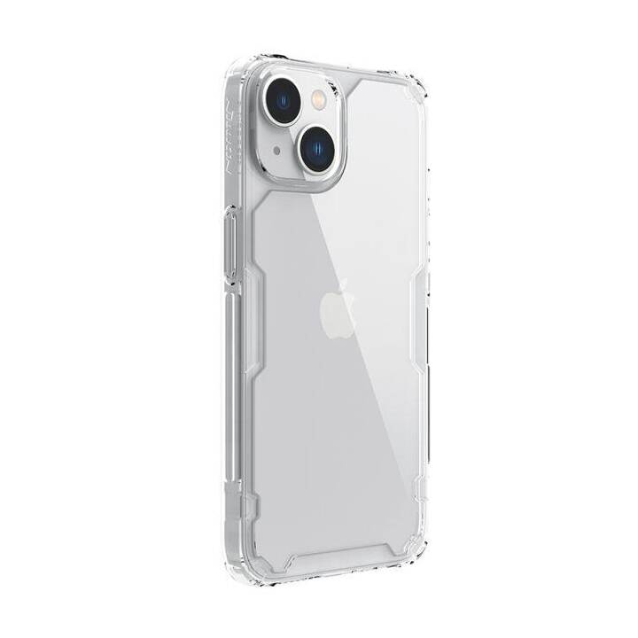 NILLKIN Backcover Nature Soft (iPhone 14, Einfarbig, Transparent)