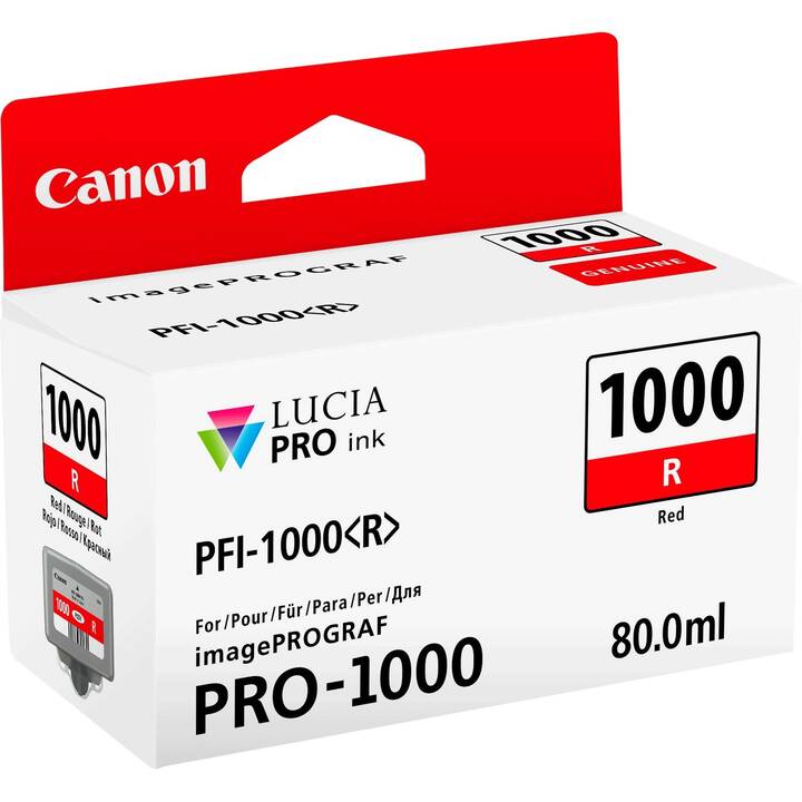 CANON PFI-1000R (Rouge, 1 pièce)