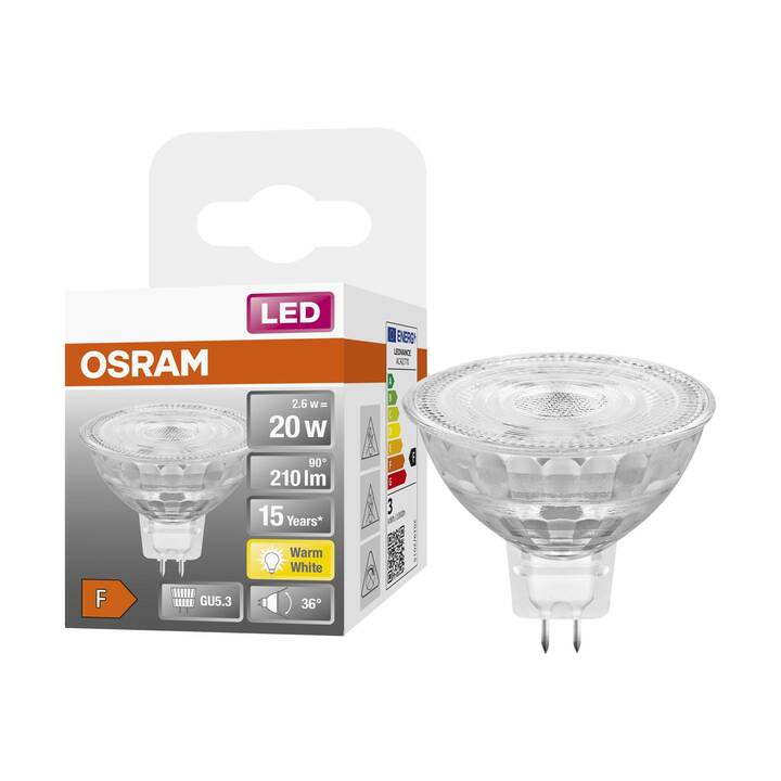 OSRAM Ampoule LED (GU5.3, 2.6 W)