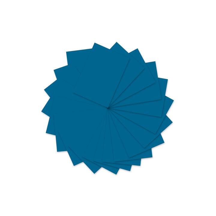 URSUS Papier à dessin de couleur 33 (Bleu, A4, 100 pièce)