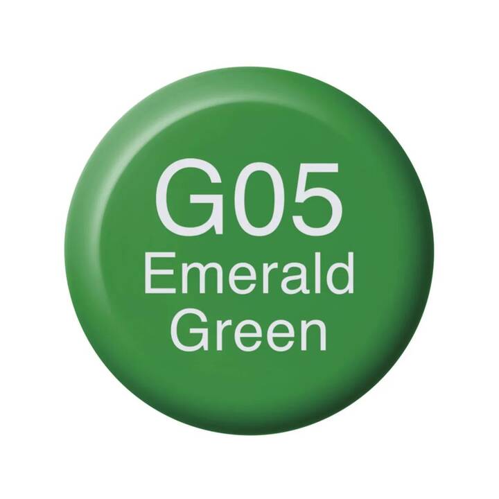 COPIC Encre G05 - Emerald Green (Vert émeraude, 12 ml)