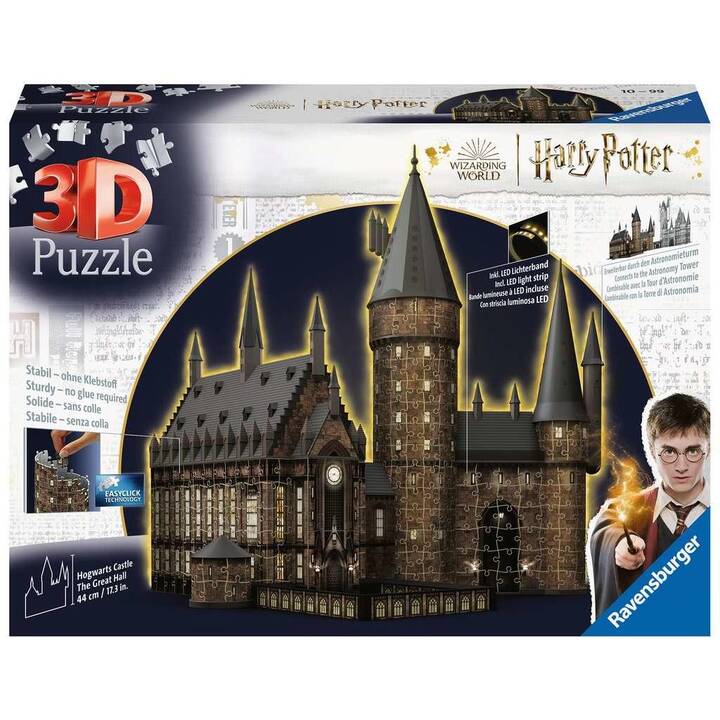 RAVENSBURGER Harry Potter Film et bande dessinée Puzzle 3D (540 x)