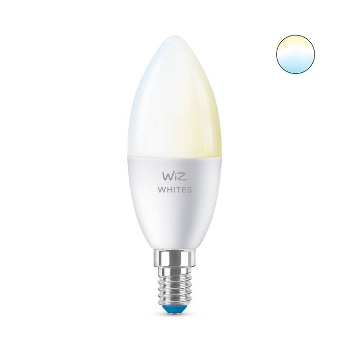 WIZ LED Birne Smart Lighting C37 E14 (E14, WLAN, Bluetooth, 4.9 W)