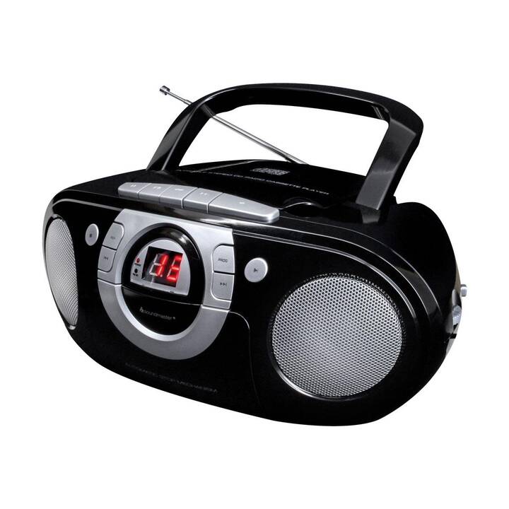 SOUNDMASTER SCD5100SW Boombox (Silber, Schwarz)