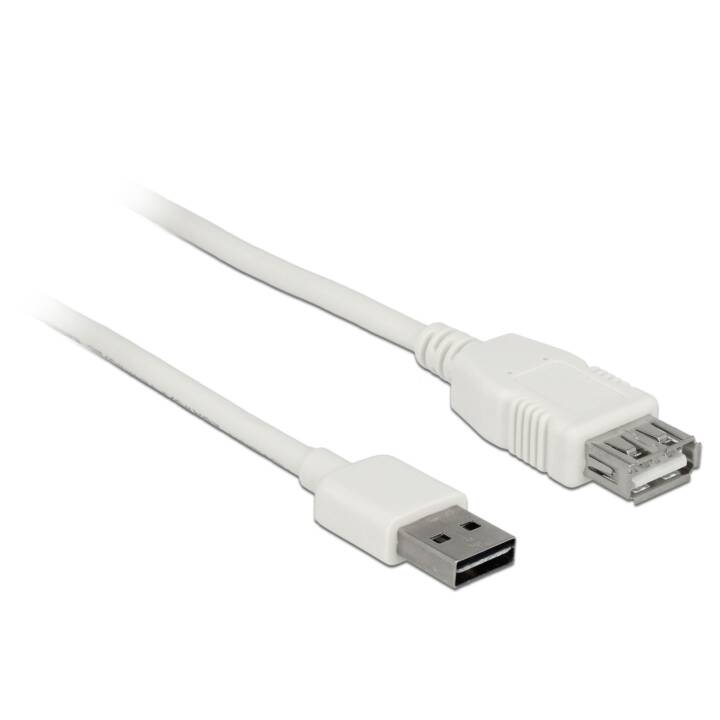 DELOCK Câble USB ( USB 2.0 de type A, USB 2.0 de type A, 5 m)