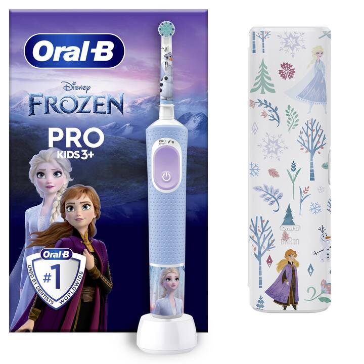 ORAL-B Vitality Pro 103 Kids Frozen (Blu, Bianco)