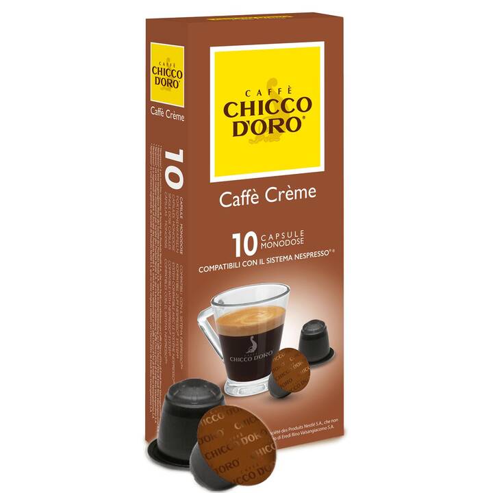 CHICCO D'ORO Kaffeekapseln Caffè Crème (10 Stück)