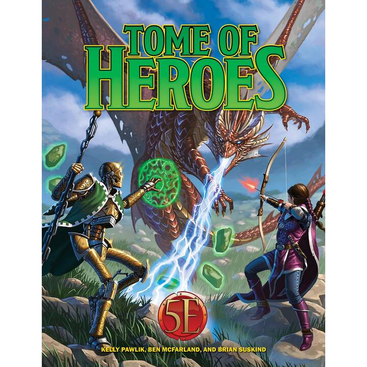 KOBOLD PRESS Carta da gioco Tome of Heroes (EN, D&D)