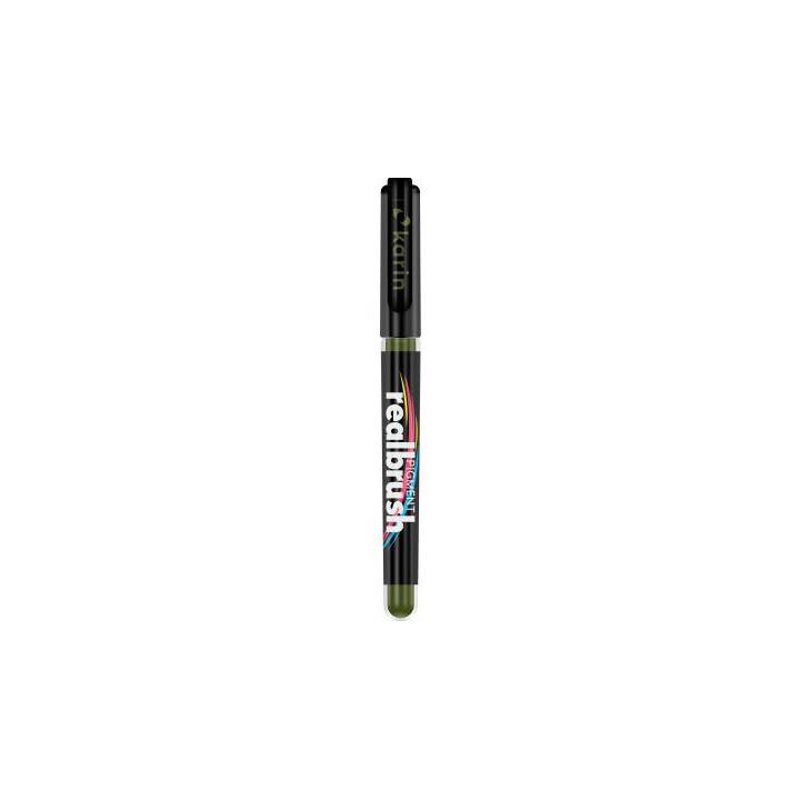 KARIN Real Brush Pen Pro Pennarello (Verde, 1 pezzo)