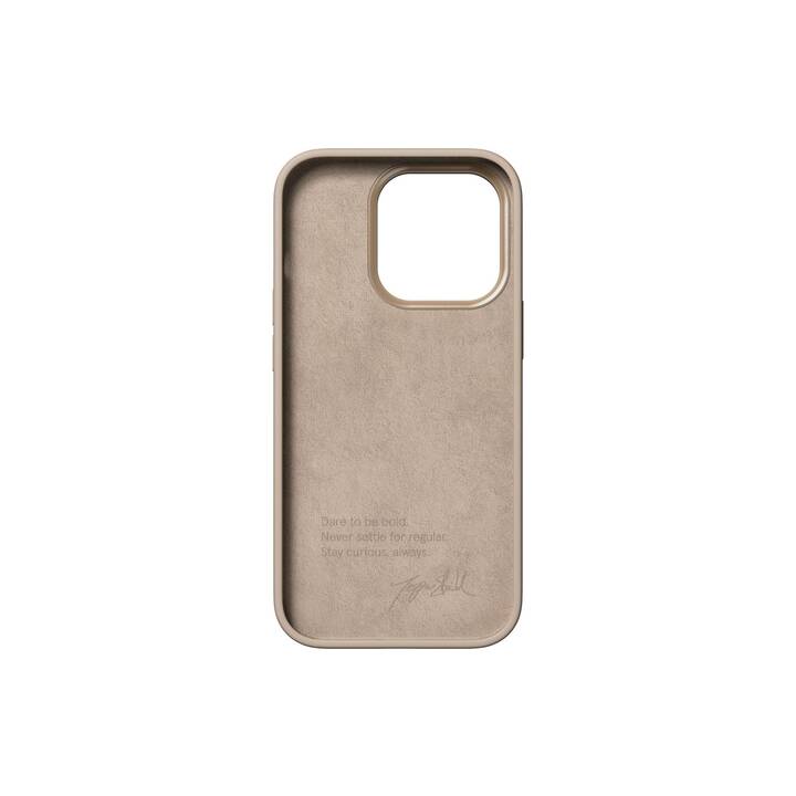 NUDIENT Backcover (iPhone 14 Pro, Beige, Aluminium)