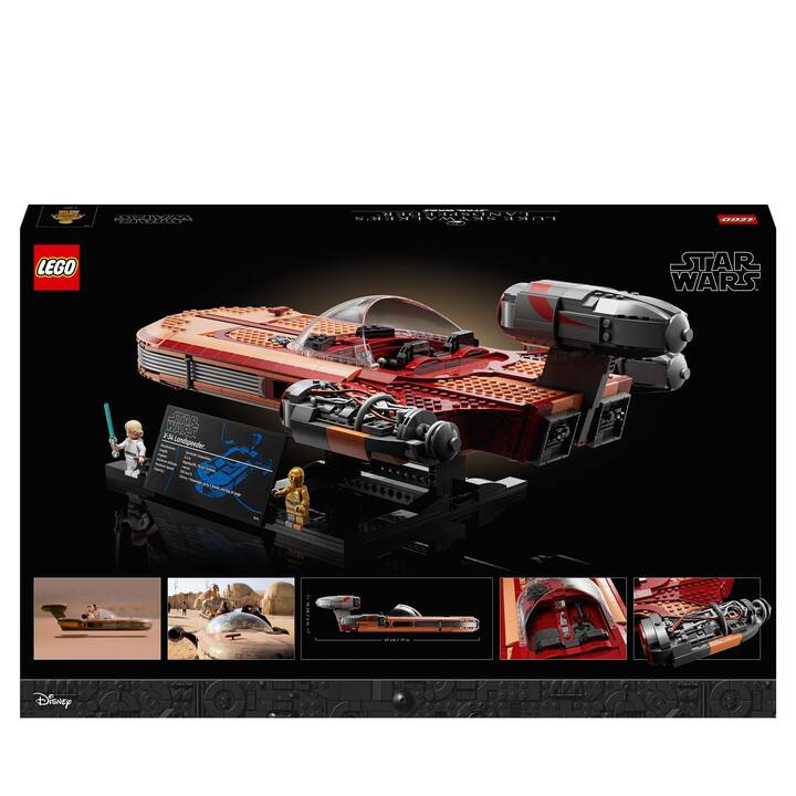 LEGO Star Wars Luke Skywalker’s Landspeeder (75341, seltenes Set)