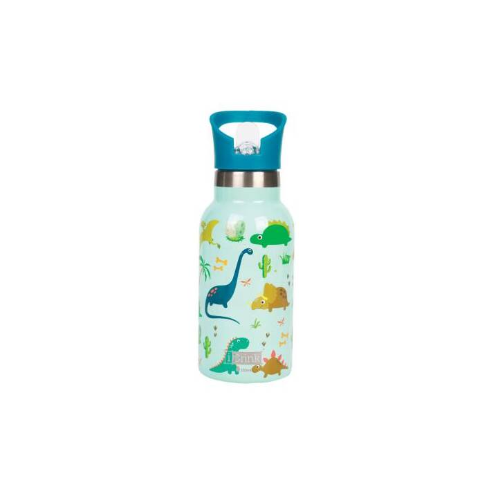 I-DRINK Bottiglia per bambini Kids (0.35 l, Multicolore)