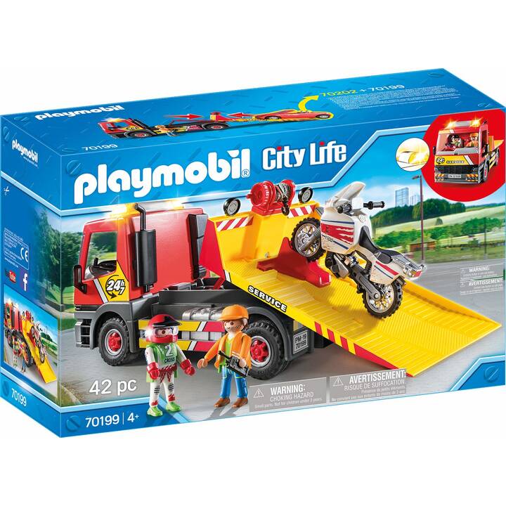 PLAYMOBIL City Life Camion de dépannage (70199)