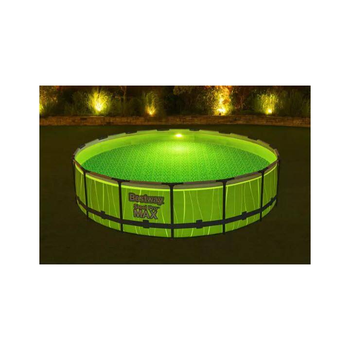 BESTWAY Piscina fuori terra con struttura tubolare in acciaio (457 cm x 107 cm)