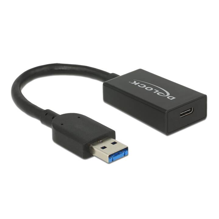 DELOCK Adaptateur ( USB 3.1 de type C, USB 3.0 de type A, 15 cm)