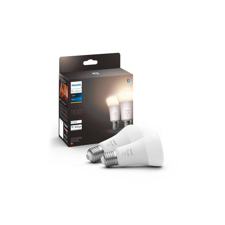 PHILIPS HUE LED Birne (E27, Bluetooth, 9.5 W)