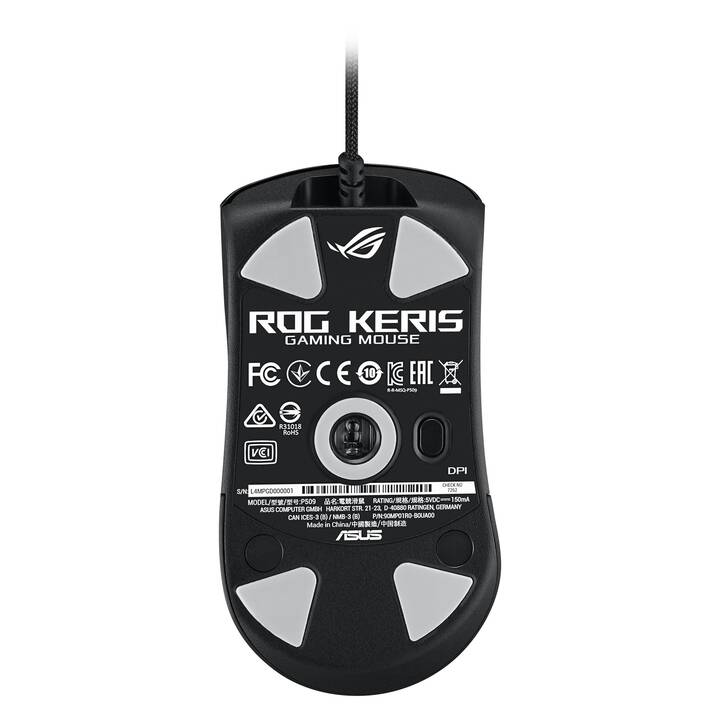 ASUS ROG Keris Wired Mouse (Cavo, Gaming)