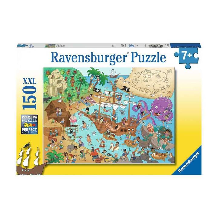 RAVENSBURGER Pirates Puzzle (150 x)