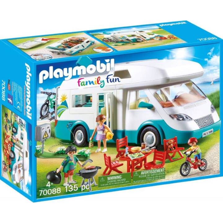 PLAYMOBIL Family Fun Famille et camping-car (70088)