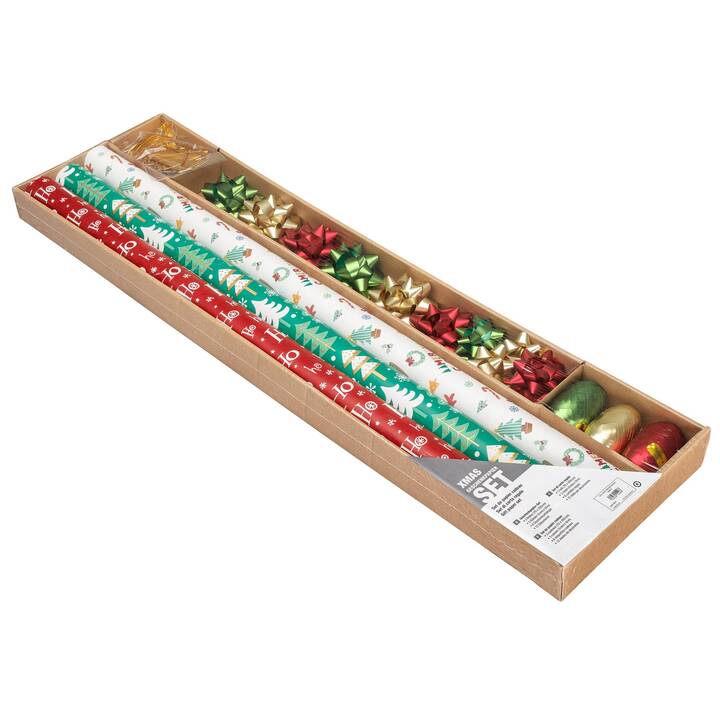 Geschenkpapier (24 Stk, Weihnachtsbaum)