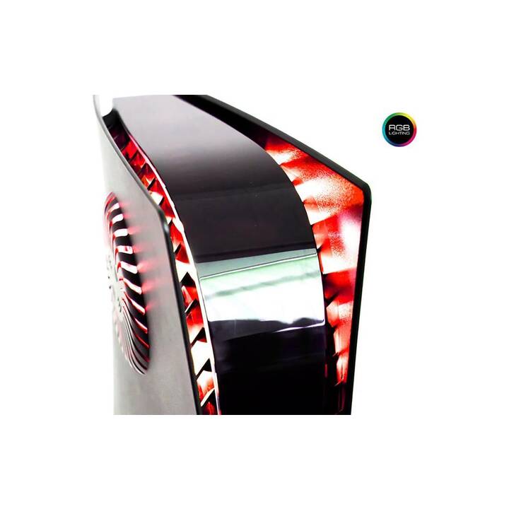 ROCKET GAMES RGB Carbon Digital Edition Dock Cover (PlayStation 5, Schwarz)