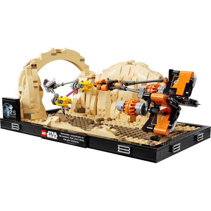 LEGO  Star Wars Diorama de la course de podracers de Mos Espa (75380)