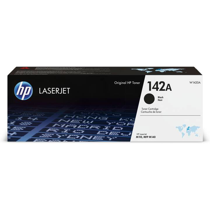 HP 142A (Einzeltoner, Schwarz)