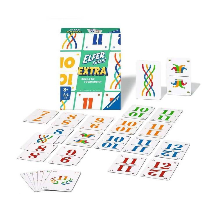 RAVENSBURGER Elfer raus! Extra (DE, IT, FR)