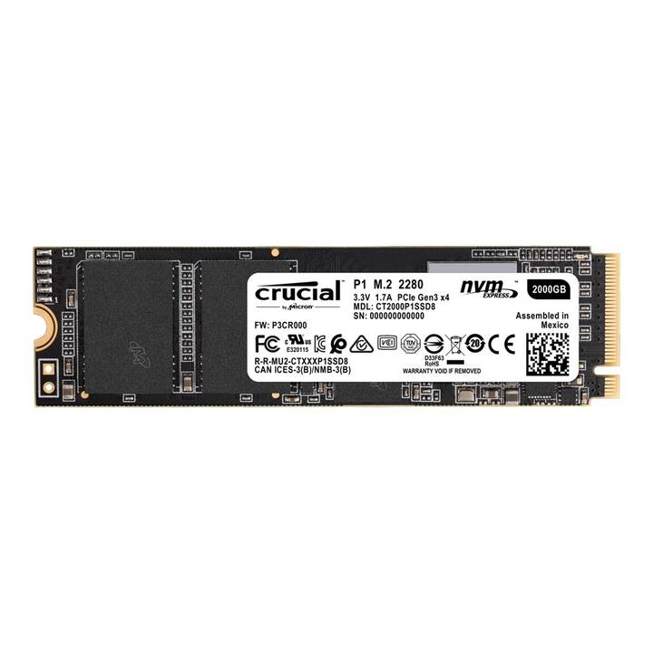 CRUCIAL P1 (PCI Express, 2 TB)