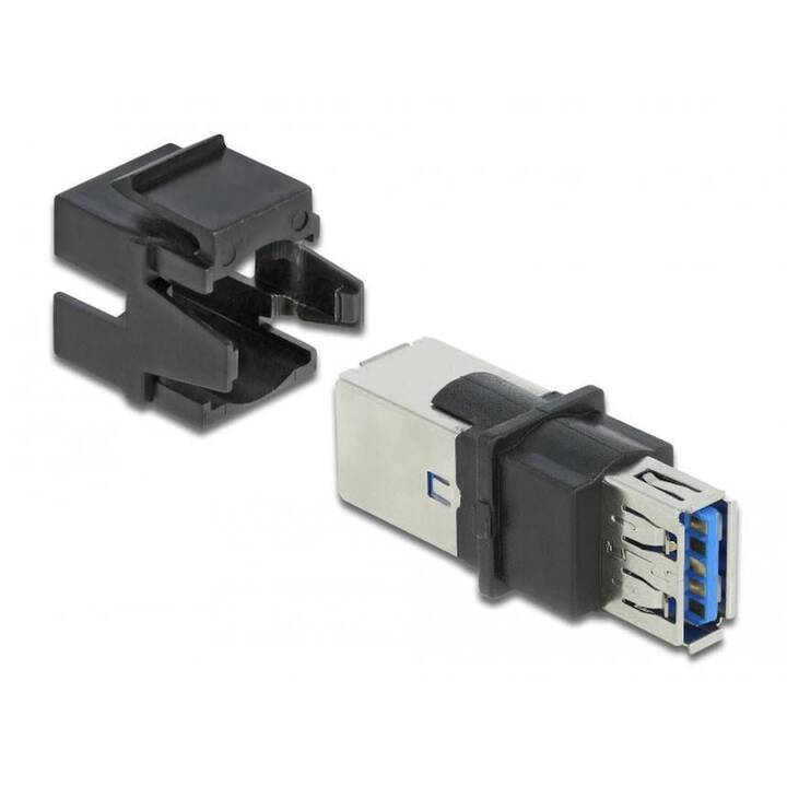 DELOCK Kupplung (USB, Schwarz)
