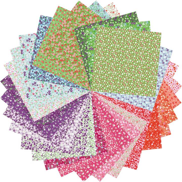 AVENUE MANDARINE Pliage du papier Liberty (Multicolore, 60 feuille)