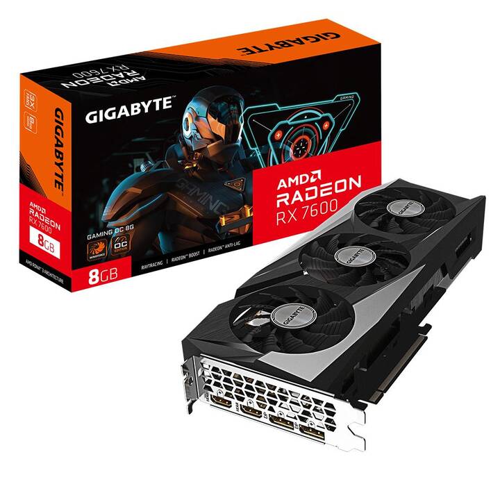 GIGABYTE TECHNOLOGY AMD Radeon RX 7600 (8 Go)