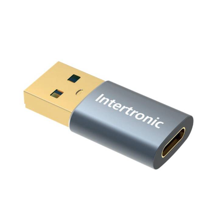 INTERTRONIC Adapter USB A USB C Interdiscount intertronic-adapter-usb-a-usb-c-interdiscount