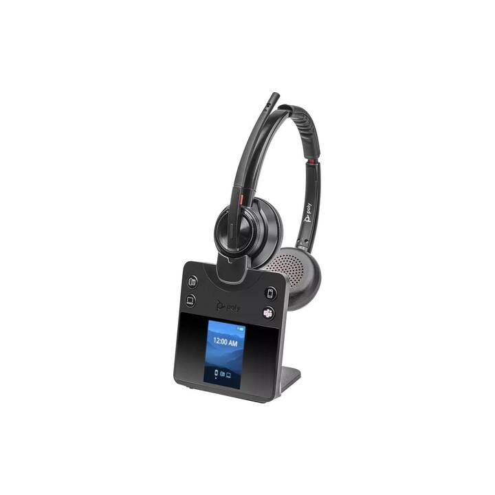 HP Office Headset Savi 8420 (On-Ear, Kabellos, Schwarz)