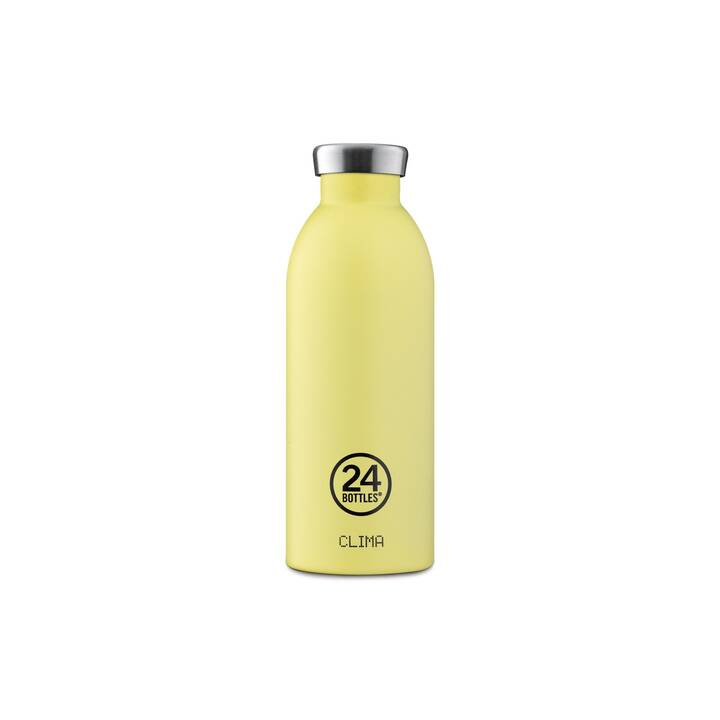 24BOTTLES Bottiglia sottovuoto Clima Citrus (0.5 l, Giallo)