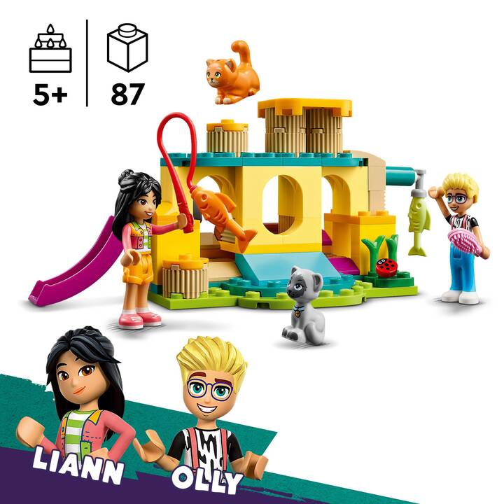 LEGO Friends Avventure nel parco giochi dei gatti (42612)