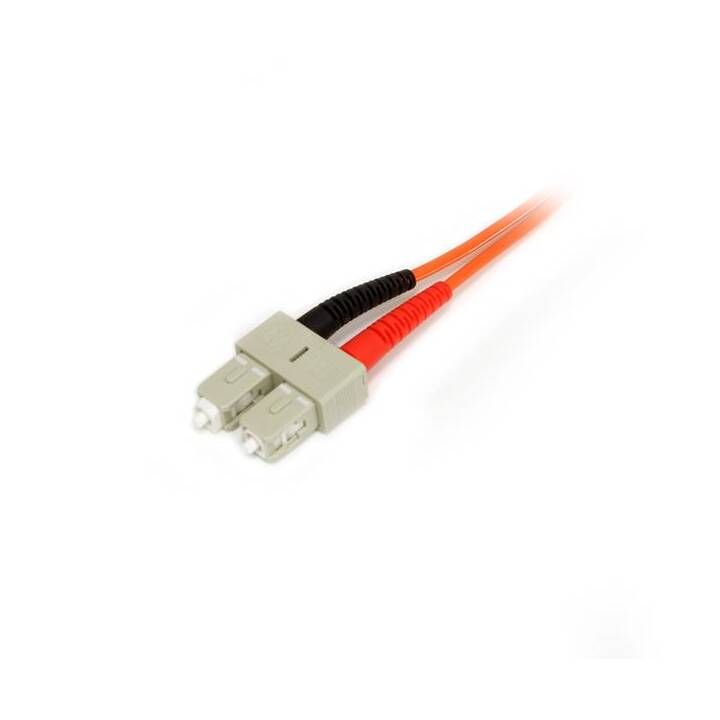 STARTECH.COM Multimode 50/125 Duplex FO câble patch LC - SC - câble réseau fibre optique - câble réseau - 2 m