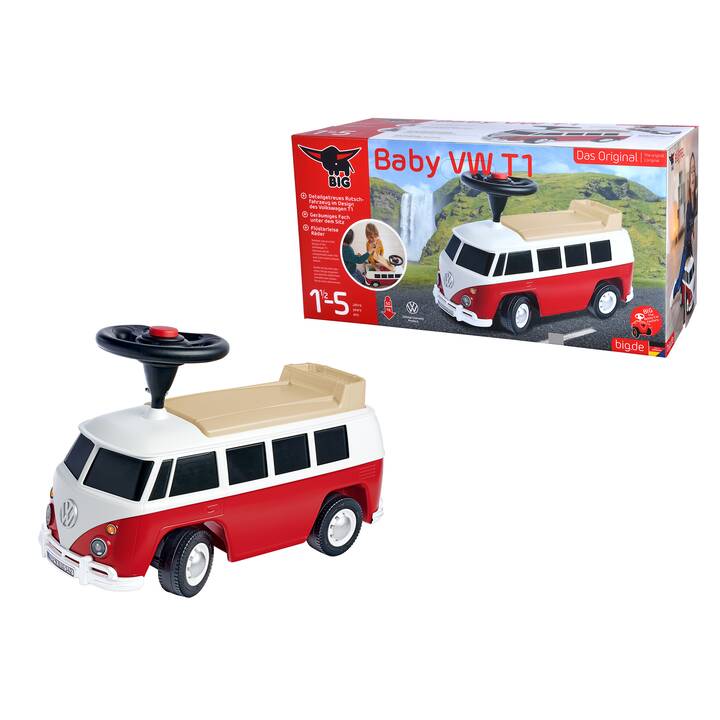 BIG Bobby Car Baby VW T1 (Rot, Weiss)